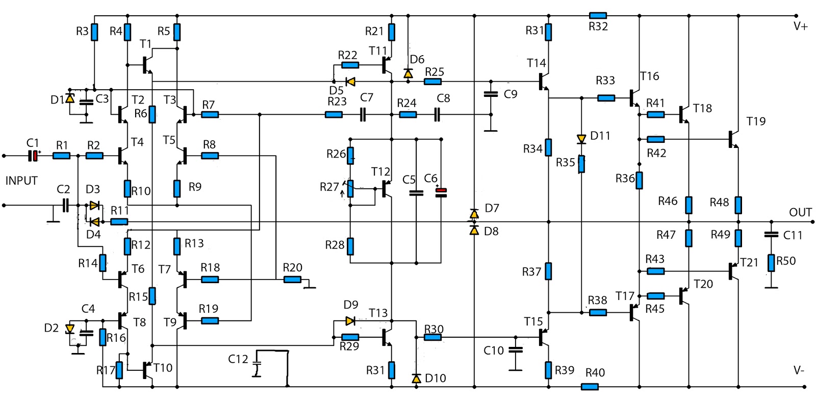 Lm317 Audio Amplifier P Marian Audio Amplifier Lm317